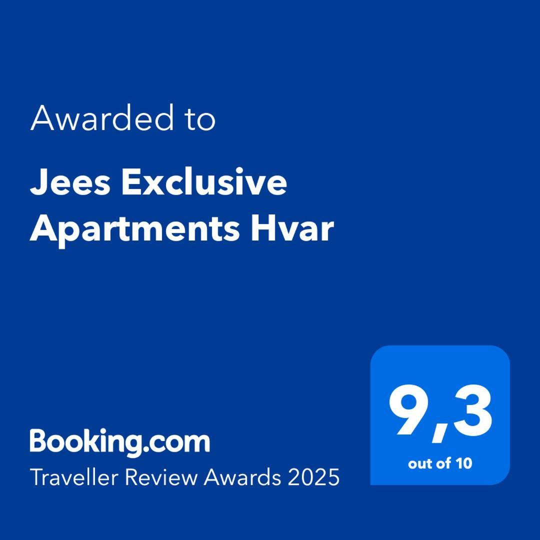 Jees Exclusive Apartments Hvar Stari Grad  Exterior foto
